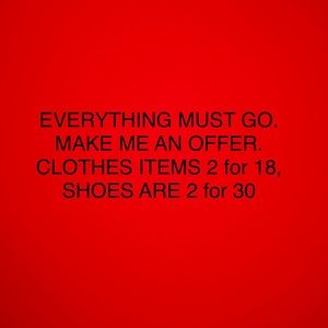 MAKE BUNDLES AND SEND OFFERS PLEASE! 🤍🤍 feel free to ask any questions